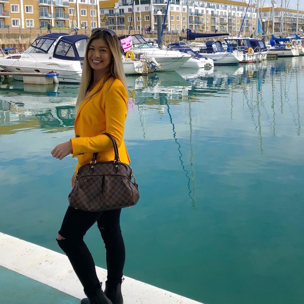 Zara blazer - color: gold - own once!